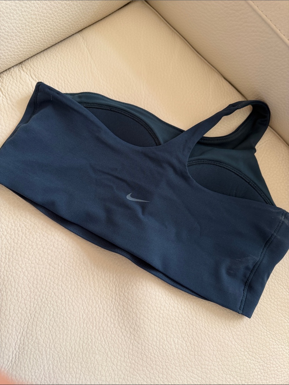 Nike Classic Black Women's One-Shoulder Tank Top - Picture 2 of 3